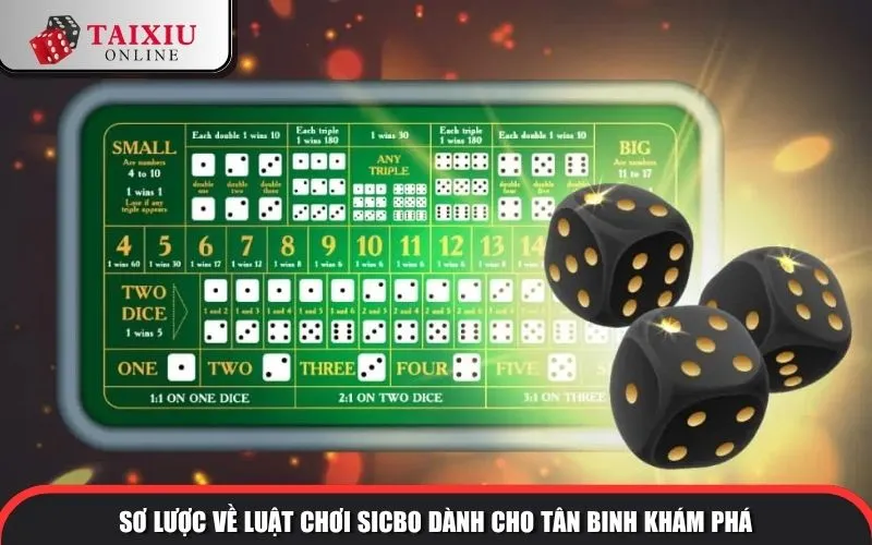 Sơ lược về luật chơi sicbo dành cho tân binh khám phá