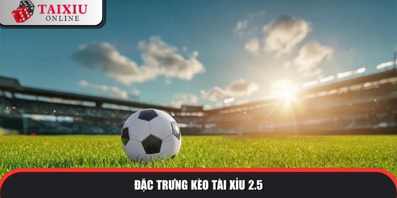 Đặc trưng nổi bật của kèo tài xỉu 2.5